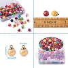Transparent Glass Globe Pendant Sets GLAA-TA0003-01-13