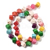 Synthetic Turquoise Beads Strands G-B140-B01-02-2