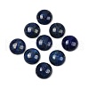 Dyed Natural Dome/Half Round Lapis Lazuli Cabochons G-A136-C03-12mm-1