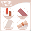 ANATTASOUL 12Pcs 12 Colors Flat PU Imitation Leather Cord Bracelets for Women Men BJEW-AN0001-83-3