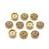 Tibetan Style Alloy Bead Caps GLF1434Y-1