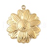 304 Stainless Steel Pendants STAS-P380-45G-1