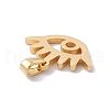 PVD Vacuum Plating 304 Stainless Steel Pendants STAS-G284-03G-3