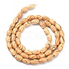 Vintage Wood Beads Strands WOOD-WH0030-26B-3