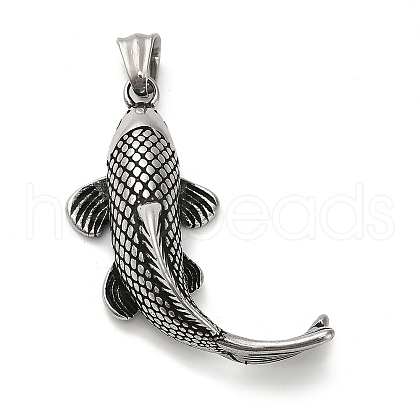 304 Stainless Steel Pendants STAS-Z126-10AS-1