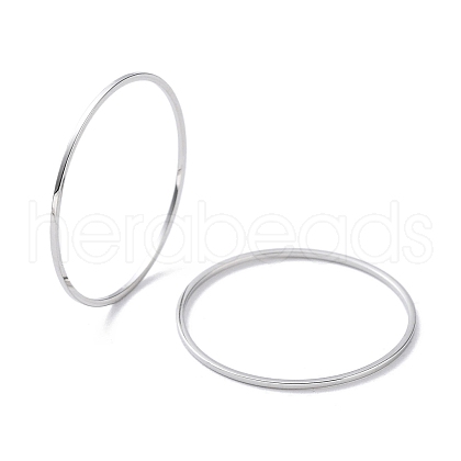 304 Stainless Steel Plain Band Rings RJEW-G298-04P-1