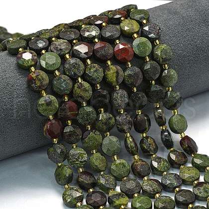 Natural Dragon Blood Beads Strands G-C116-A144-01-1