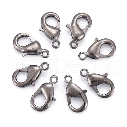 Brass Lobster Claw Clasps KK-902-B-1