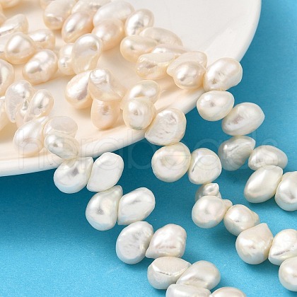Natural Cultured Freshwater Pearl Beads Strands PEAR-I007-03H-01-1
