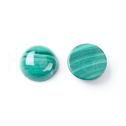 Natural Malachite Cabochons X-G-E557-06D-1