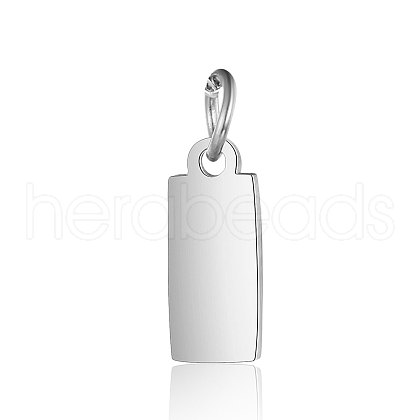 Anti-Tarnish 304 Stainless Steel Pendants STAS-I311-31A-P-1