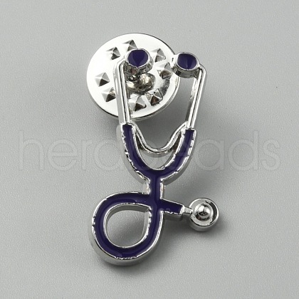 Medical Echometer Enamel Pin JEWB-WH0023-17P-1