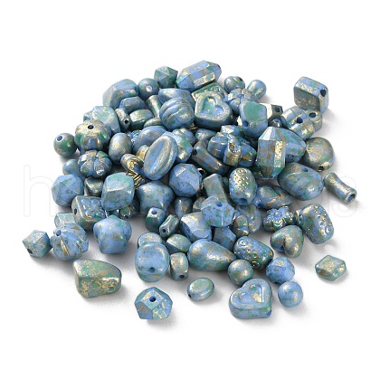 Opaque Acrylic Beads OACR-M015-15G-1