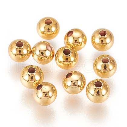 Brass Beads KK-SZ0001-11G-4mm-1