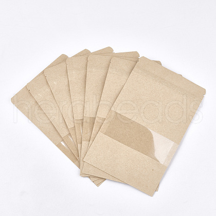 Resealable Kraft Paper Bags OPP-S004-01B-1