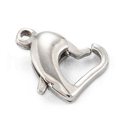 Non-Tarnish 316 Stainless Steel Lobster Claw Clasps STAS-C024-05P-1