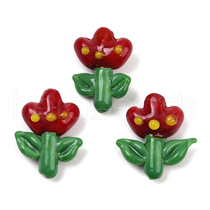 Handmade Lampwork Beads LAMP-S070-04C-1