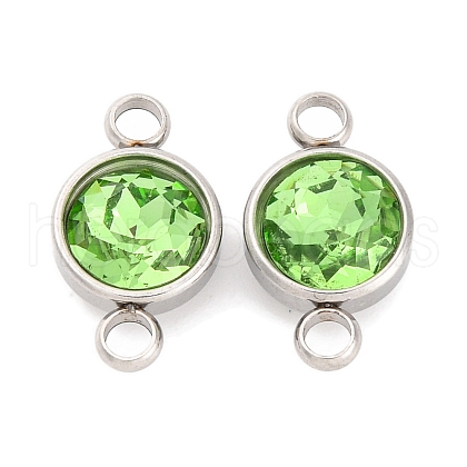 K9 Glass Connector Charms GLAA-G017-P13-1