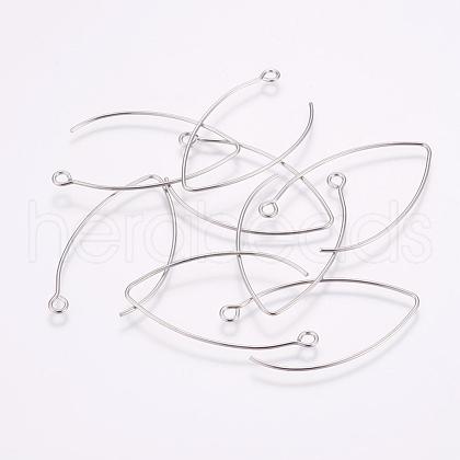 304 Stainless Steel Hoop Earrings STAS-K148-10-1