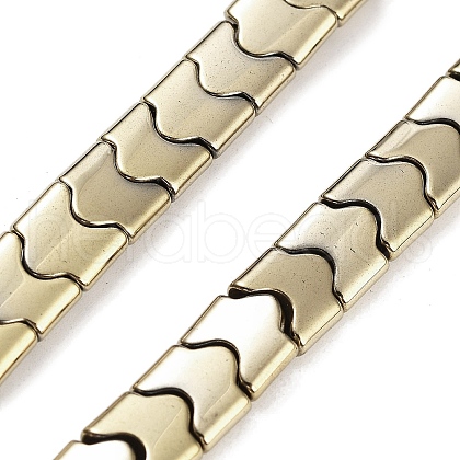 Synthetic Non-magnetic Hematite Beads Strands G-P545-I01-01C-1