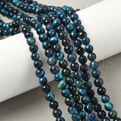 Natural Tiger Eye Beads Strands G-F591-18-6mm-02-1