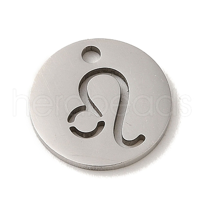 Non-Tarnish 201 Stainless Steel Charms STAS-E217-10P-10-1