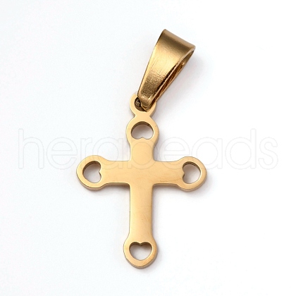 304 Stainless Steel Pendants STAS-Z018-05G-1