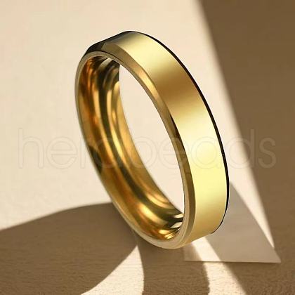 Stainless Steel Finger Rings for Unisex WG3BF6E-05-1