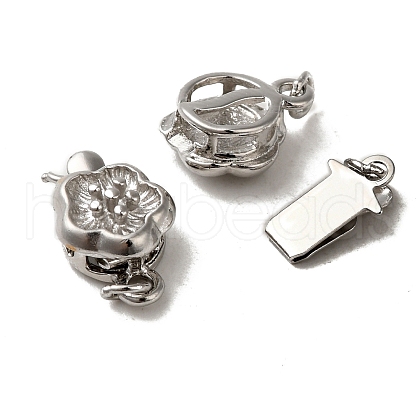 Brass Box Clasps KK-F0176-P-NF-1