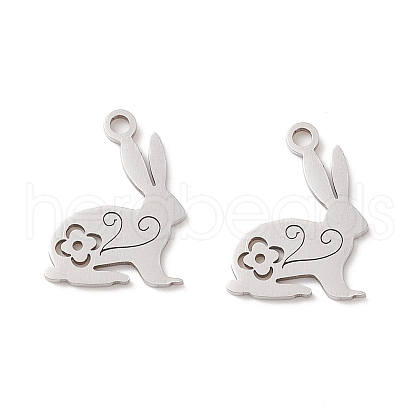 Non-Tarnish 201 Stainless Steel Pendants STAS-D451-16P-1