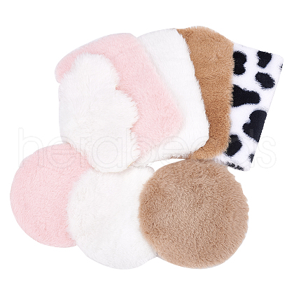 Olycraft 8Pcs 8 Styles Mini Artificial Plush Carpet DJEW-OC0001-39-1