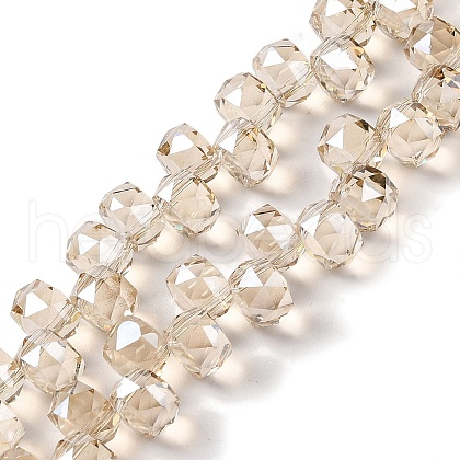 Pearl Luster Plated Electroplate Beads Strands EGLA-H104-09A-PL04-1