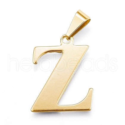304 Stainless Steel Pendants STAS-F106-95G-Z-1