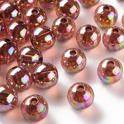 Transparent Acrylic Beads MACR-S370-B10mm-765-1