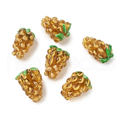 Handmade Lampwork Enamel Beads LAMP-U004-07B-1