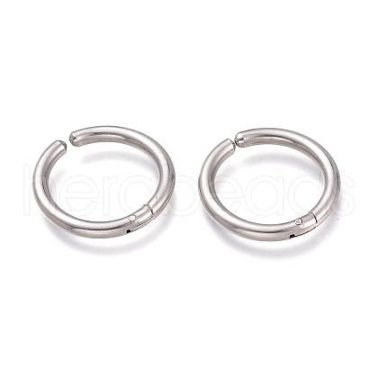 201 Stainless Steel Clip-on Earrings EJEW-L256-04D-P-1