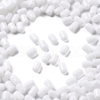 Opaque Imitation Jade Glass Beads GLAA-Z012-02A-1