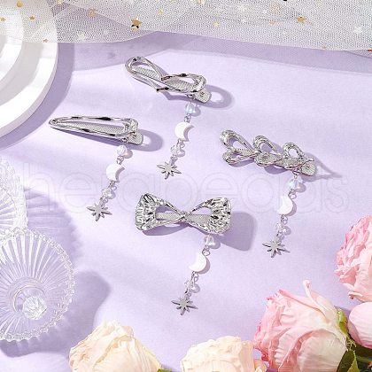 Alloy Alligator Hair Clips OHAR-JH00045-1