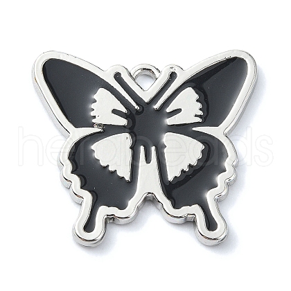 Rack Plating Alloy Enamel Pendants ENAM-Z016-03P-1