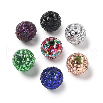 Oapque Acrylic Beads OACR-D307-01-20mm-1