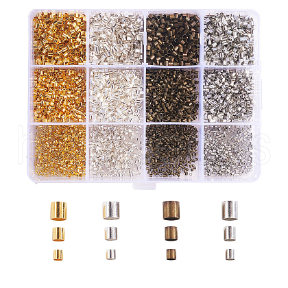 Brass Spacer Beads KK-CJ0001-12-1