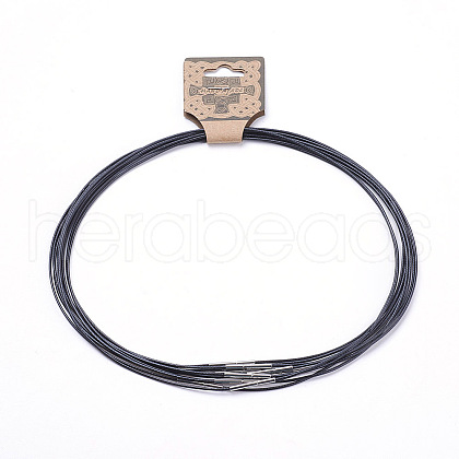 Waxed Cotton Cord Necklace Making MAK-G003-03A-03-1