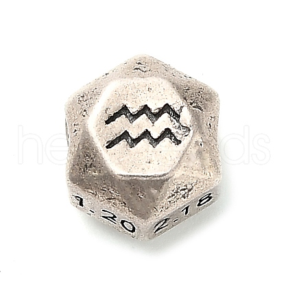 S925 Sterling Silver Beads STER-K183-03AS-11-1