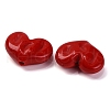 Opaque Acrylic Beads X-OACR-Z013-33B-1