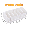 6 Grids PVC Belt Storage Box CON-WH0099-29-2
