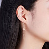 SHEGRACE 925 Sterling Silver Stud Earrings JE181C-4