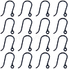 SUNNYCLUE 200Pcs Plastic Earring Hooks KY-SC0001-81A-1