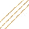 Brass Cable Chains CHC-O001-10G-1
