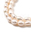 Natural Cultured Freshwater Pearl Beads Strands PEAR-I007-01L-01A-4