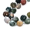 Natural Indian Agate Beads Strands G-T131-77A-5